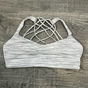Lululemon grey sports bra